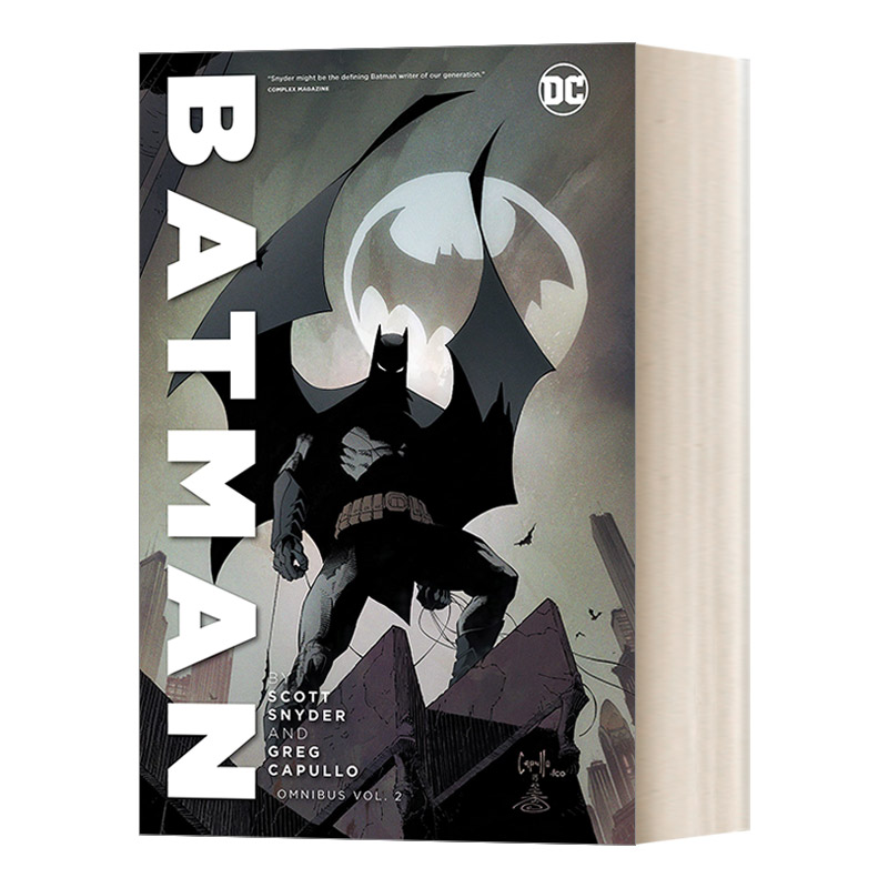 英文原版 Batman by Scott Snyder & Greg Capullo Omnibus Vol. 2  DC漫画新52蝙蝠侠完全收藏版2 精装 英文版 进口英语原版书籍