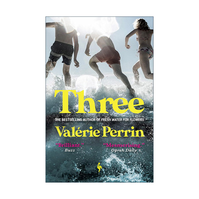 英文原版 Three 三个人可以走多远 瓦莱莉·佩兰 法国畅销女作家 英文版 进口英语原版书籍