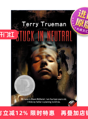英文原版 Stuck in Neutral 中立状态 青少年心理健康小说 2001普利兹银奖 Terry Trueman 英文版 进口英语原版书籍