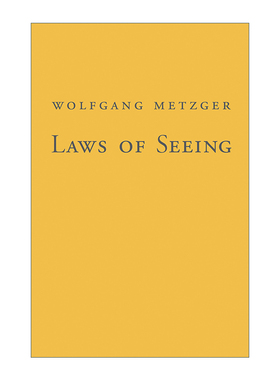 英文原版 Laws of Seeing The MIT Press 视觉定律 神经科学 医学 Wolfgang Metzger 英文版 进口英语原版书籍