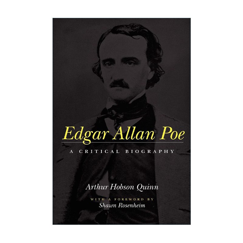 英文原版 Edgar Allan Poe 爱伦·坡传 Arthur Hobson Quinn 英文版 进口英语原版书籍