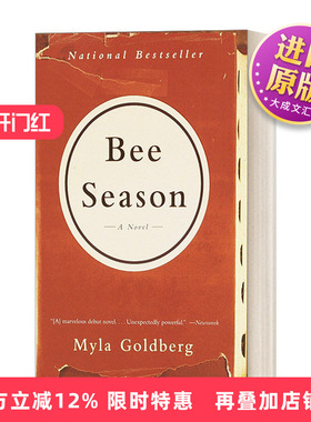 英文原版 Bee Season 拼字大赛 当代家庭生活主题小说 Myla Goldberg 英文版 进口英语原版书籍