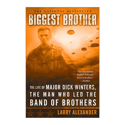 英文原版 Biggest Brother 大哥 Band of Brothers兄弟连 迪克·温特斯少校的一生 历史传记 Larry Alexander 英文版