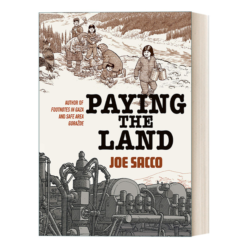 英文原版 Paying the Land 土地的代价 Joe Sacco战争纪实漫画 卫报年度图书 精装 英文版 进口英语原版书籍