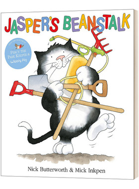 英文原版 Jasper's Beanstalk 嘉士伯的豆茎 英文版 进口英语原版书籍儿童图书