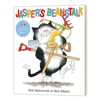 英文原版 Jasper's Beanstalk 嘉士伯的豆茎 英文版 进口英语原版书籍儿童图书