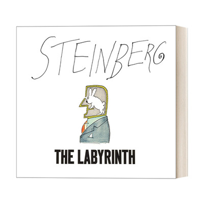 英文原版 The Labyrinth 迷宫 Saul Steinberg漫画 幽默杂谈 精装艺术图册 英文版 进口英语原版书籍