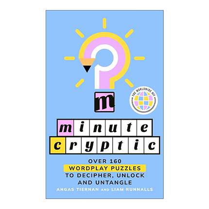 英文原版 Minute Cryptic 分钟填字游戏 短时间内完成的解谜乐趣 英文版 进口英语原版书籍