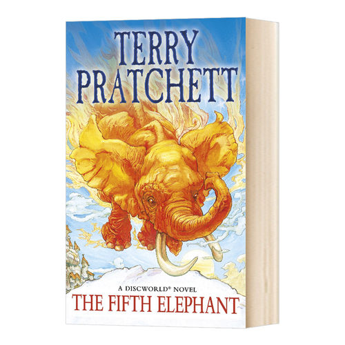 碟形世界24：第五头大象 英文原版 科幻小说 Discworld Novel 24 The Fifth Elephant Terry Pratchett 特里普拉切特 进口原版书籍
