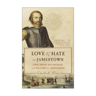 英文原版 Love and Hate in Jamestown 詹姆斯敦的爱与恨 美国历史 皮克斯总动员作者David Andrew Price 英文版 进口英语原版书籍