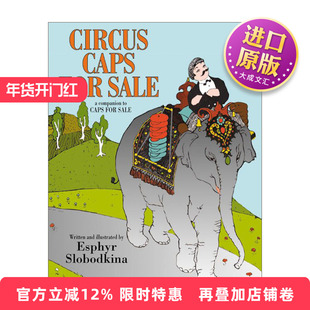 英文原版 Circus Caps for Sale 待售的马戏帽 卖帽子续集 英文版 进口英语原版书籍