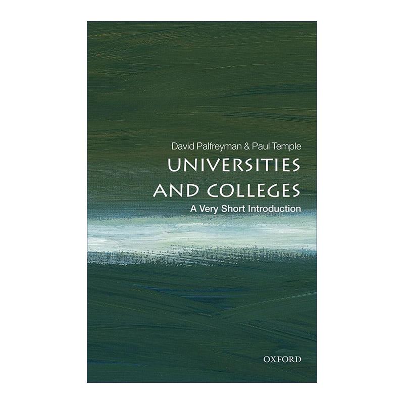 英文原版 Universities and Colleges A Very Short Introduction 大学与学院 牛津通识读本 英文版 进口英语原版书籍