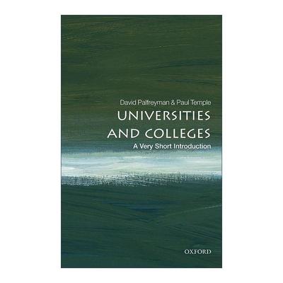 英文原版 Universities and Colleges A Very Short Introduction 大学与学院 牛津通识读本 英文版 进口英语原版书籍