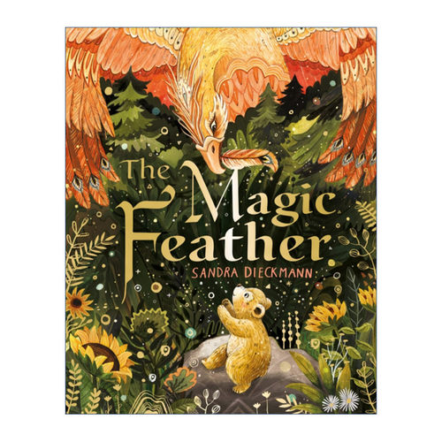 英文原版 The Magic Feather 神奇的羽毛 插画师Sandra Dieckmann 英文版 进口英语原版书籍