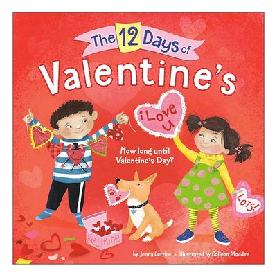 英文原版 The 12 Days of Valentine's 12天的情人节 儿童节日启蒙认知绘本 Colleen Madden 英文版 进口英语原版书籍