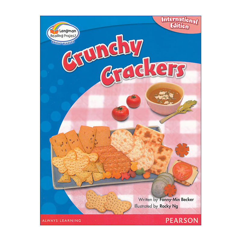 英文原版 Bright Readers L5 Crunchy Crackers 小学英语分级阅读绘本5级 松脆饼干 英文版 进口英语原版书籍