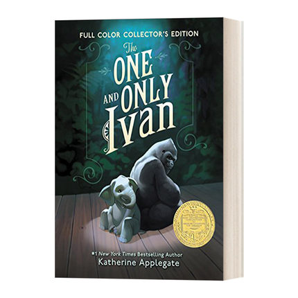 英文原版 The One and Only Ivan 独一无二的伊凡 精装插图版 纽伯瑞金奖 英文版 进口英语原版书籍