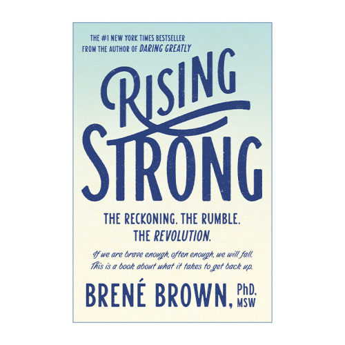英文原版 Rising Strong 成长到死 自助 心理学 脆弱的力量作者Brene Brown 精装 英文版 进口英语原版书籍