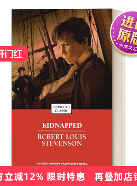 英文原版 Kidnapped  诱拐 史蒂文森 Enriched Classics系列 英文版 进口英语原版书籍