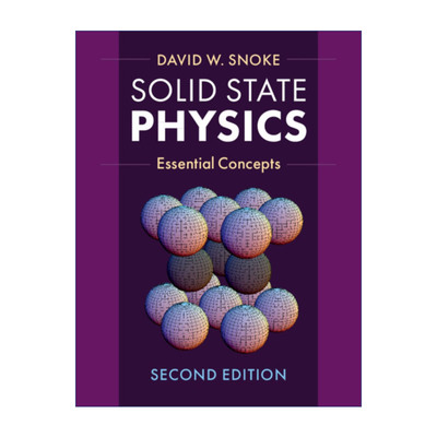 英文原版 Solid State Physics 固体物理学 基本概念 精装 英文版 进口英语原版书籍