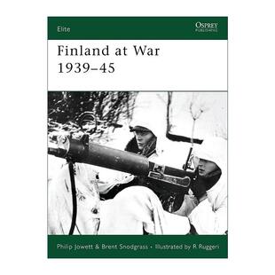 英文原版 Finland at War 1939–45 战争中的芬兰军队 军事精锐系列 英文版 进口英语原版书籍