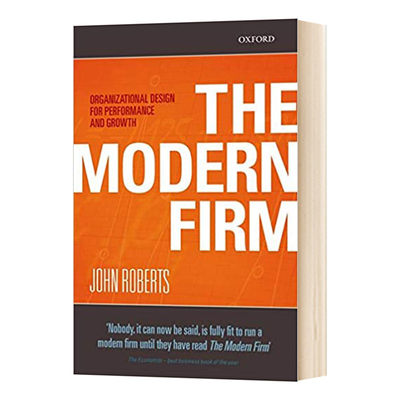 英文原版 The Modern Firm 摩登公司 绩效与增长的组织设计 英文版 进口英语书籍