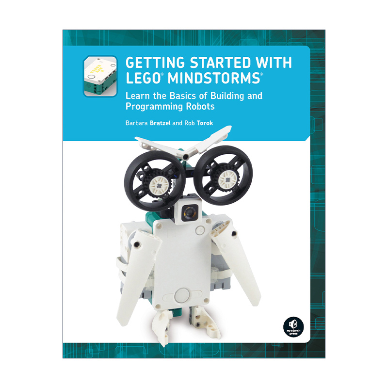 英文原版 Getting Started with LEGO? MINDSTORMS 乐高头脑风暴入门 机器人编程工业产品设计 Barbara Bratzel 进口英语原版书籍
