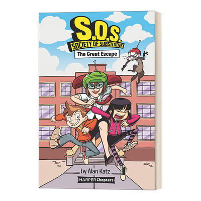 英文原版 S.O.S. Society of Substitutes 1 The Great Escape  替代品协会1 大逃亡 英文版 进口英语原版书籍