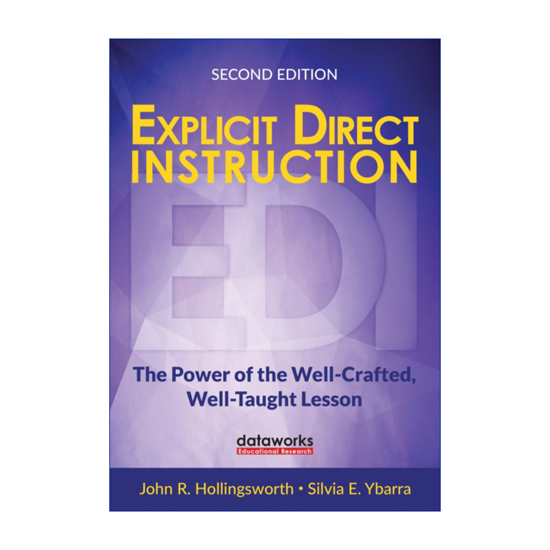 英文原版 Explicit Direct Instruction (EDI) 直接讲授法 英文版 进口英语原版书籍