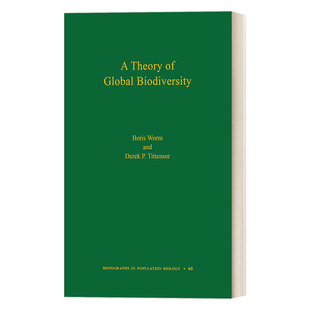 书籍 进口英语原版 全球生物多样性理论 Theory Boris Biodiversity Global 英文版 英文原版 MPB Worm