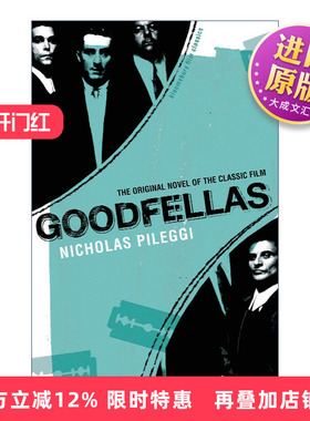 英文原版 GoodFellas 好家伙 尼古拉斯·派勒吉 马丁·斯科塞斯经典电影原著 英文版 进口英语原版书籍
