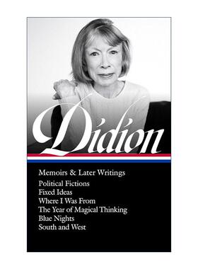 英文原版 Joan Didion Memoirs & Later Writings 琼·狄迪恩回忆录与晚期作品集 英文版 进口英语原版书籍