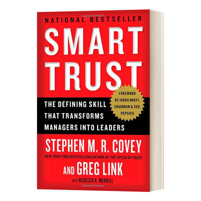 英文原版 Smart Trust 信任的速度实践版 可以改变一切的五种行为 英文版 进口英语原版书籍