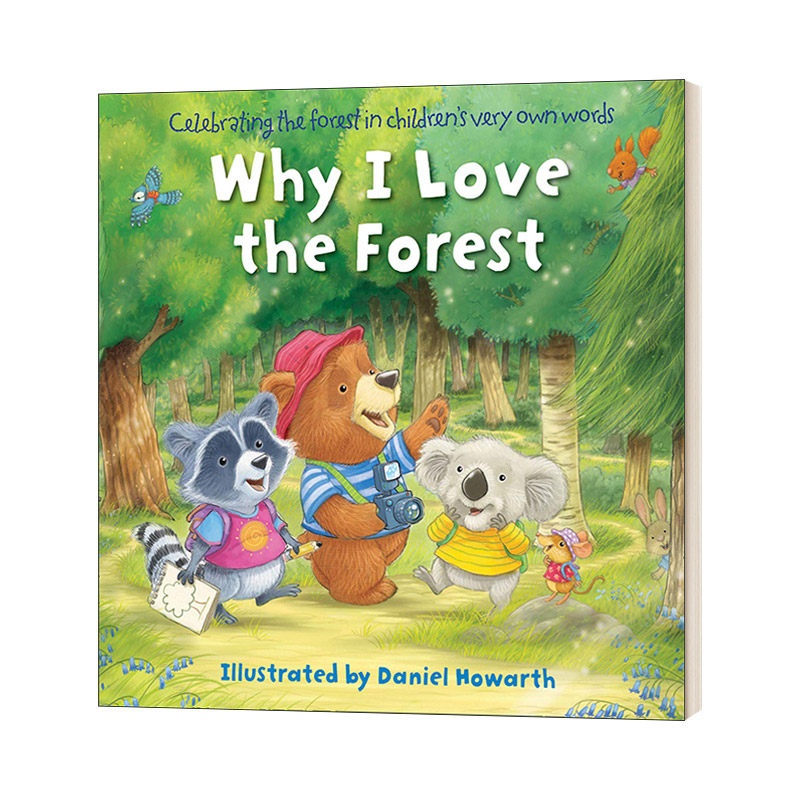 英文原版 why i love the forest 我为什么爱森林 儿童英语启蒙认知