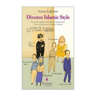 英文原版 意大利作家Amara 進口英語原版 書籍 脫離伊斯蘭風格 英文版 Style Islamic Divorce Lakhous幽默小說