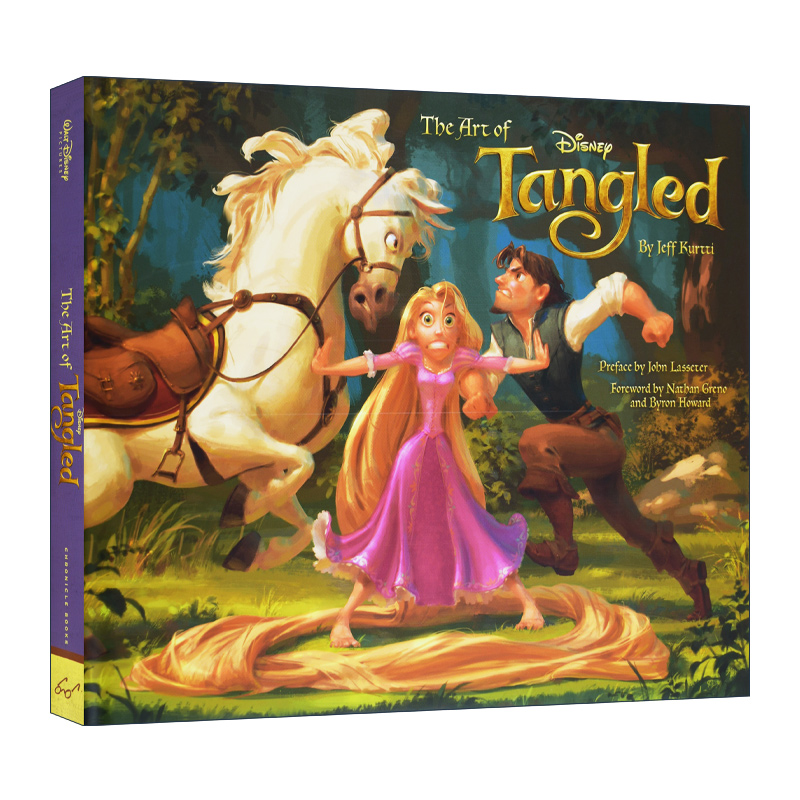 精装 英文原版 The Art of Tangled 魔发奇缘电影设定画集 英文版 进口英语原版书籍