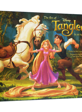 精装 英文原版 The Art of Tangled 魔发奇缘电影设定画集 英文版 进口英语原版书籍