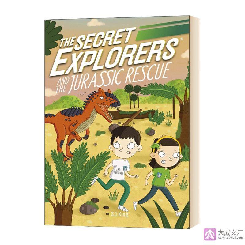 英文原版 DK出版 The Secret Explorers and the Archaeopteryx Egg 秘密探险家和侏罗纪救援行动 儿童冒险故事课外章节书桥梁书