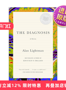 英文原版 The Diagnosis Vintage Contemporaries 诊断 惊悚悬疑小说 MIT物理学教授Alan Lightman 英文版 进口英语原版书籍