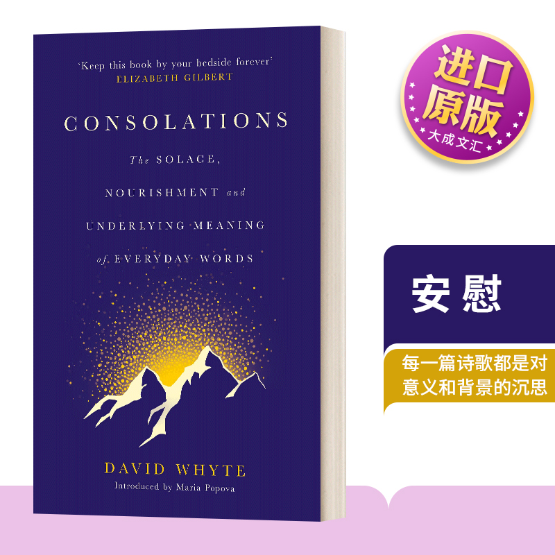 Consolations安慰英文原版