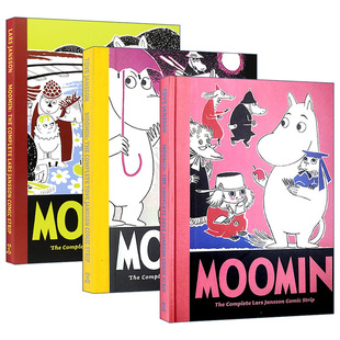 收藏 Book Tove Complete 英文原版 Comic 精装 英文版 6册 The 姆明谷漫画4 Strip 书籍 进口英语原版 Jansson Moomin