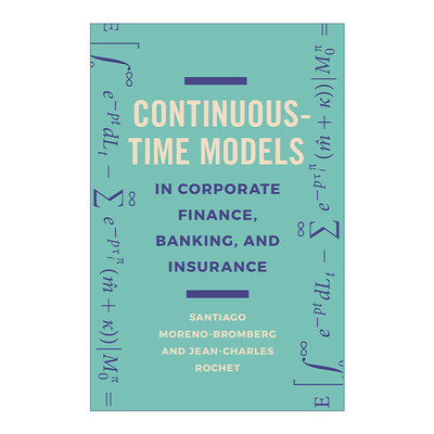 英文原版 Continuous-Time Models in Corporate Finance Banking and Insurance 企业金融 银行和保险中的连续时间模型 用户指南