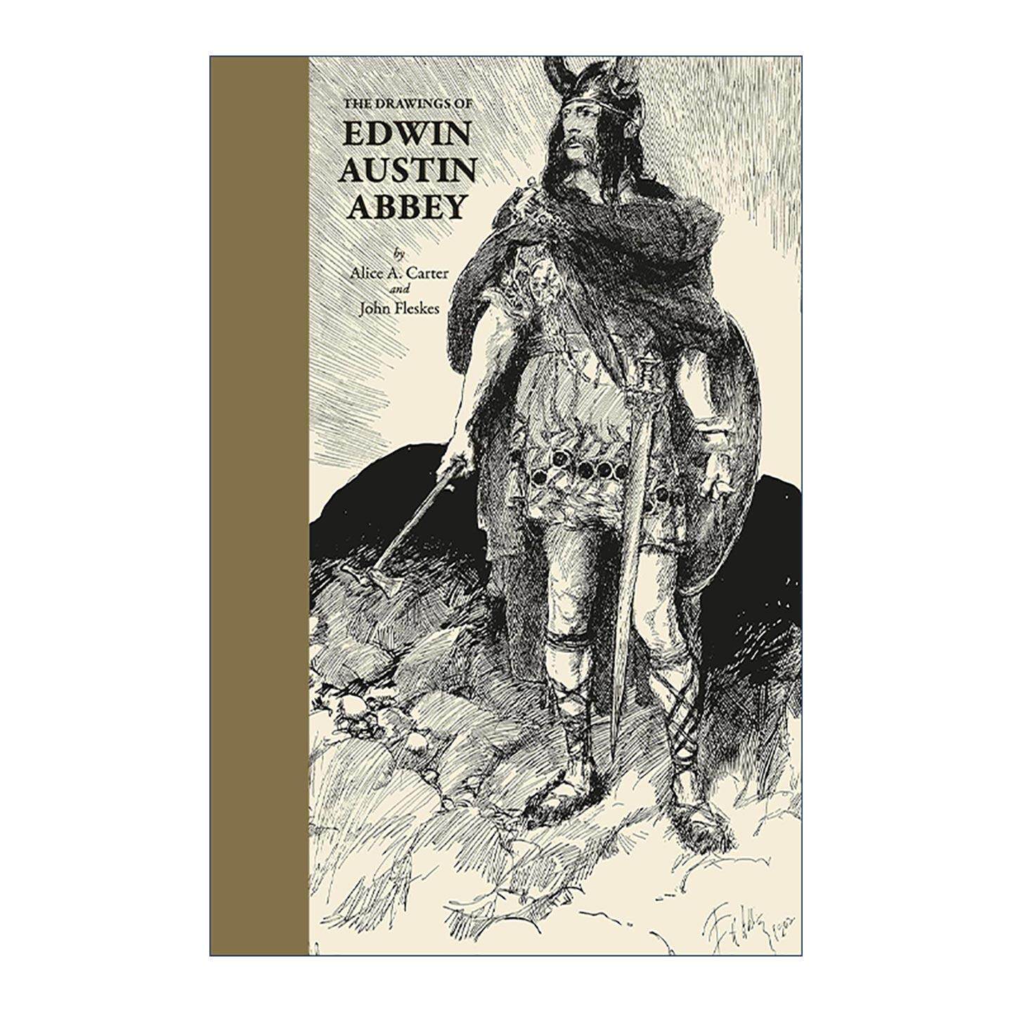 英文原版 The Drawings of Edwin Austin Abbey 埃德温·奥斯汀·艾比绘画作品集 英文版 进口英语原版书籍