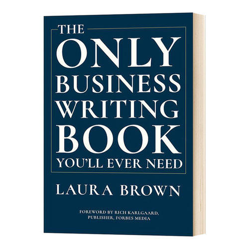 精装 如果你只需要一本商务写作书 必须选这本 英文原版 The Only Business Writing Book You'll Ever Need 英文进口书