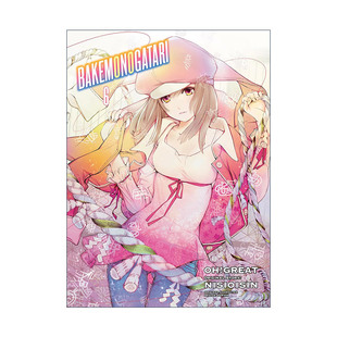英文原版 Bakemonogatari manga 6 化物语系列6 同名动漫漫画 NISIOISIN西尾维新 英文版 进口英语原版书籍