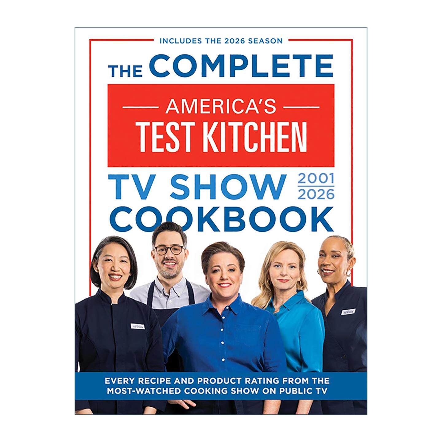 英文原版 The Complete America’s Test Kitchen TV Show Cookbook 2001–2026 美国测试厨房完整食谱集 美国烹饪节目美食指南
