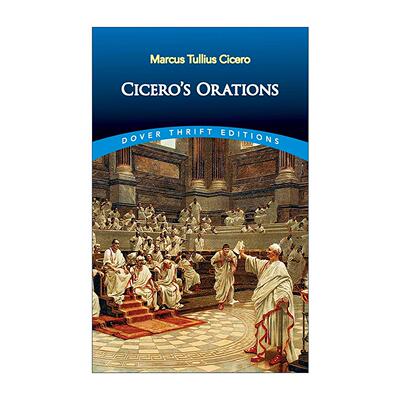 英文原版 Cicero's Orations 西塞罗的演讲 古罗马政治家 Dover Thrift Editions 英文版 进口英语原版书籍