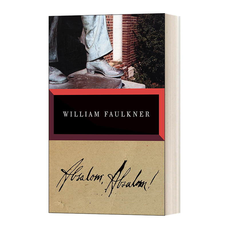 英文原版小说 Absalom  Absalom! Vintage International 押沙龙 押沙龙！William Faulkner威廉 福克納 英文版 进口英语原版书籍