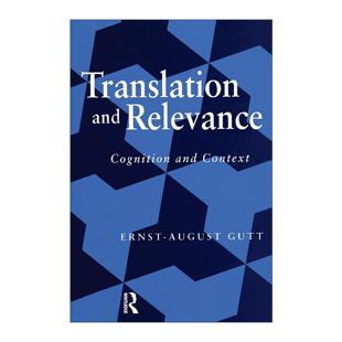 英文原版 Translation and Relevance 翻译与关联 认知和语境 第2版 英文版 进口英语原版书籍