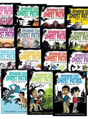 英文原版 Desmond Cole Ghost Patrol 德斯蒙德科尔幽灵巡逻队系列15册 初级章节书 英文版 进口英语原版书籍